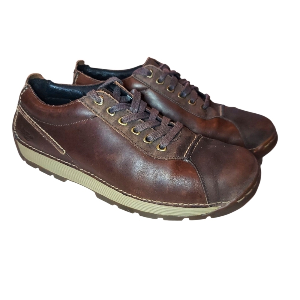Dr. Martens Brown Leather Lace-Up Shoes